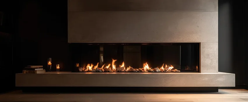 Gas Fireplace Ember Bed Design Services in Staunton, Virginia