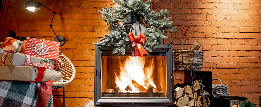 Travis Industries Linear Gas Fireplace Installation in Staunton, Virginia