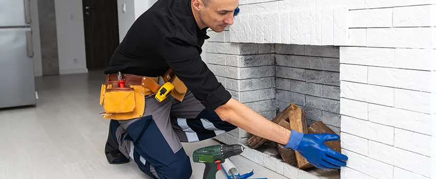 Fireplace Damaged Damper Frame Repair Services in Staunton, Virginia